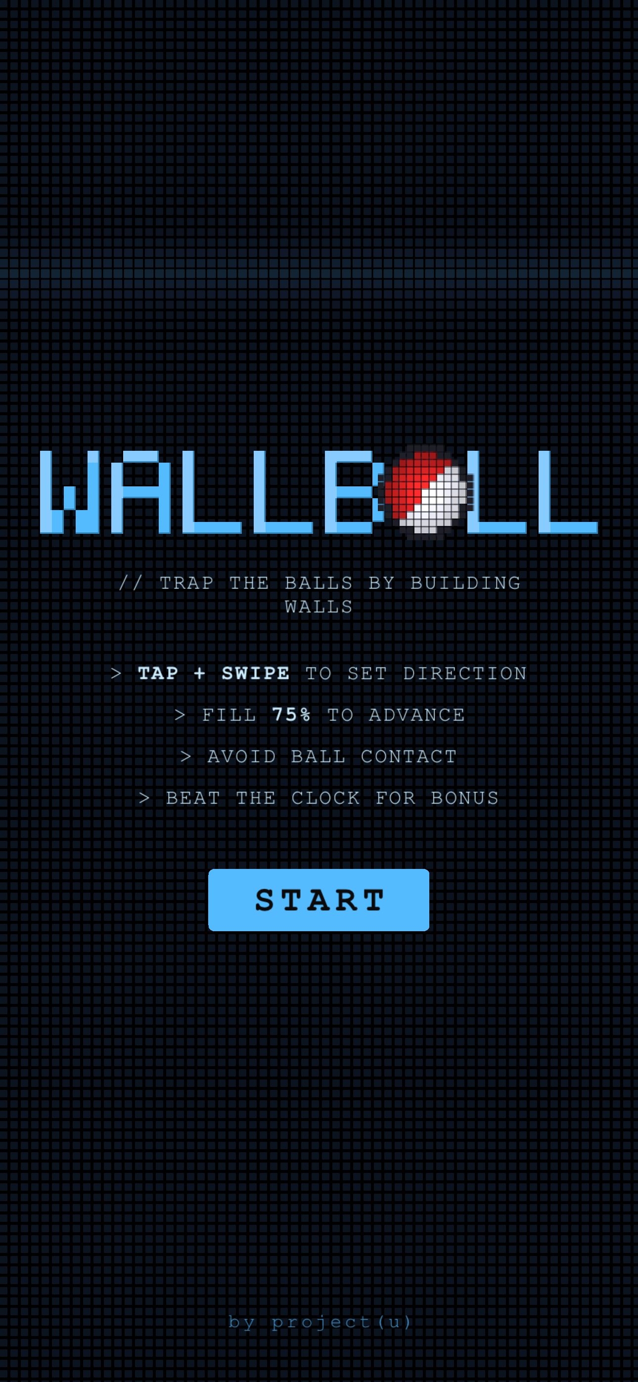 WallBall iOS app screenshot
